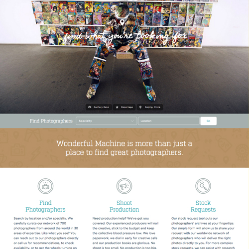 wonderfulmachine thiet ke website dep