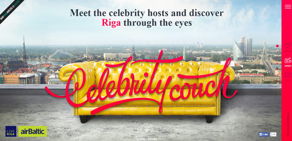 Celebrity-couch thiet ke website tuong tac