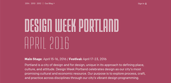 Design-Week-Portland thiet ke website tuong tac