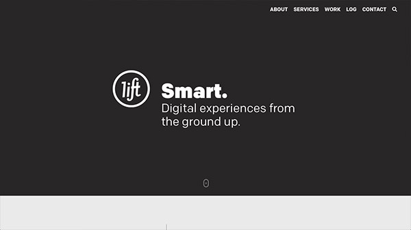 Lift Interactive thiet ke website den trang