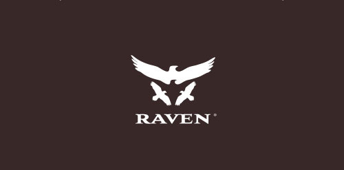 30. raven thiet ke logo dep