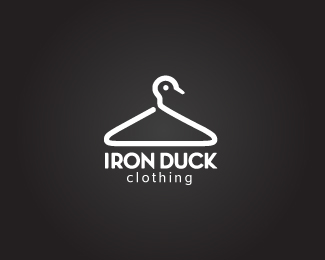 39. iron duck thiet ke logo dep