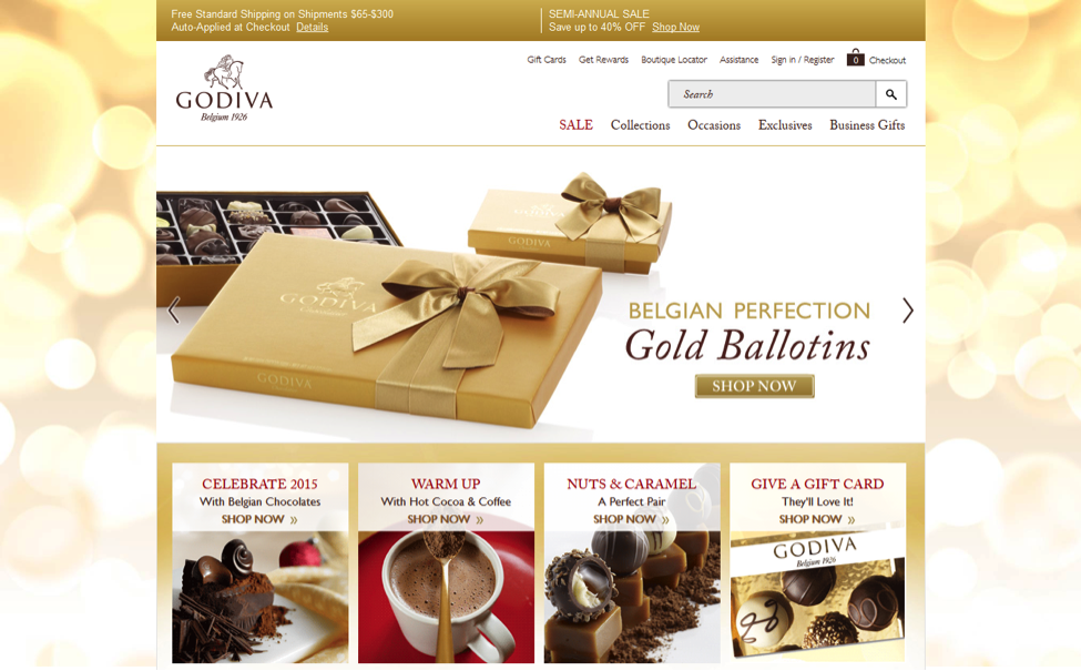 godiva thiet ke website thuong mai dien tu