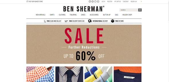 Ben-Sherman d-rop down menu trong thiet ke web