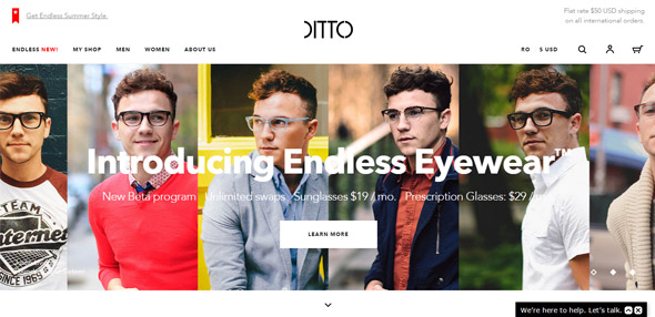 Ditto d-rop down menu trong thiet ke web