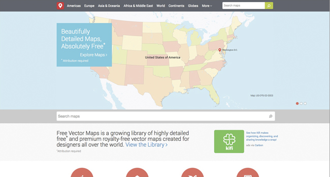 FREE VECTOR MAPS
