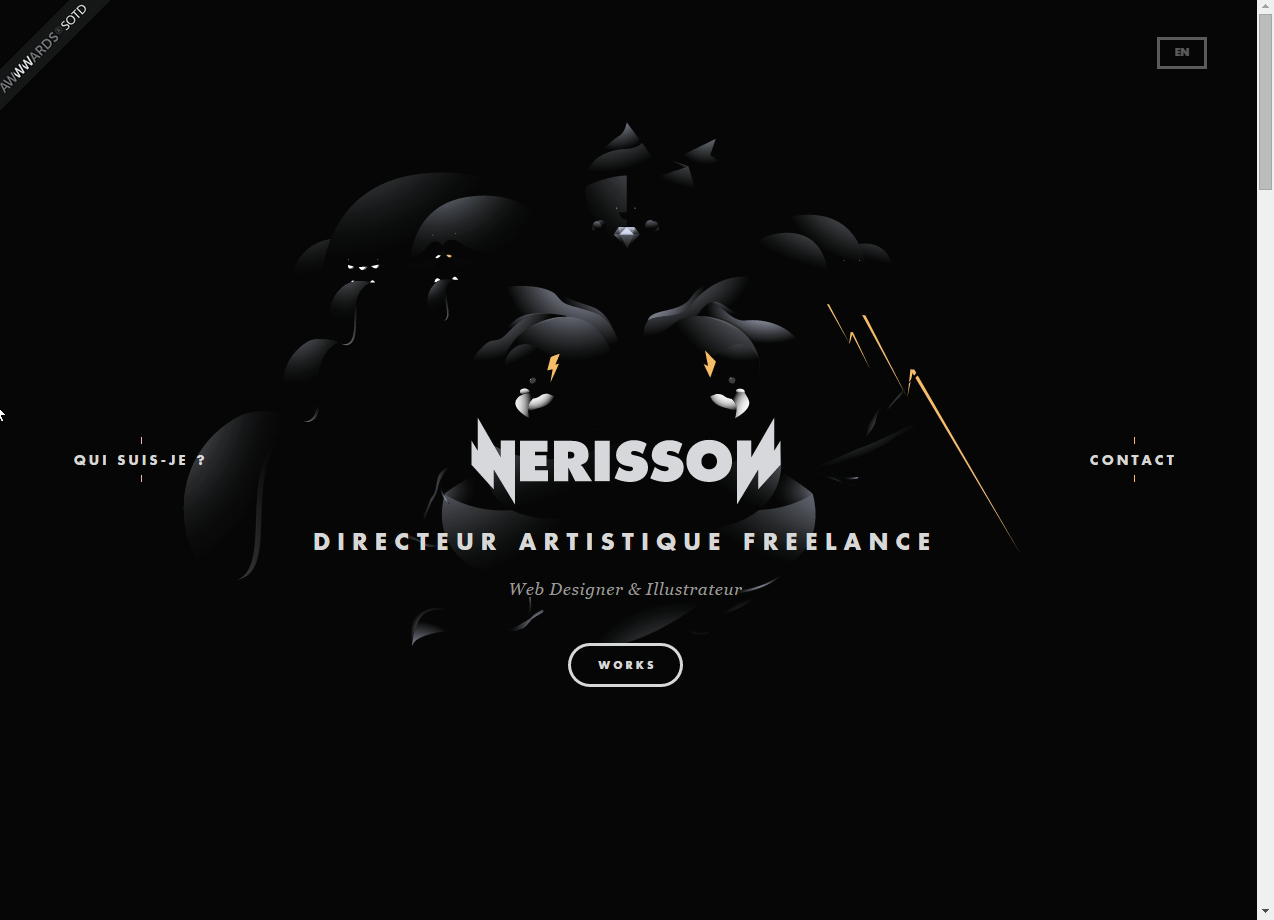 nerisson thiet ke web dep