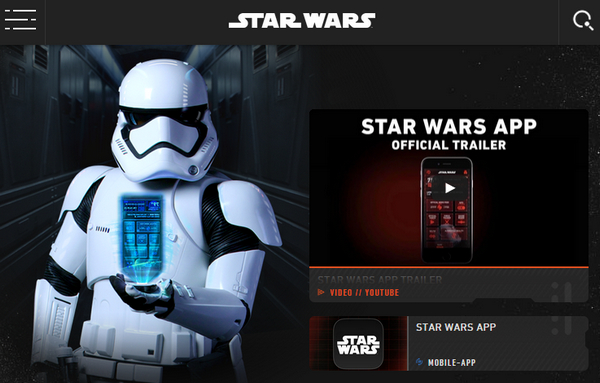 6 star wars thiet ke web