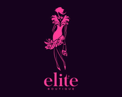 Elite Boutique thiet ke logo dep