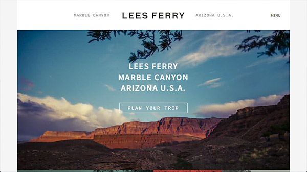 Lees Ferry thiet ke website dep