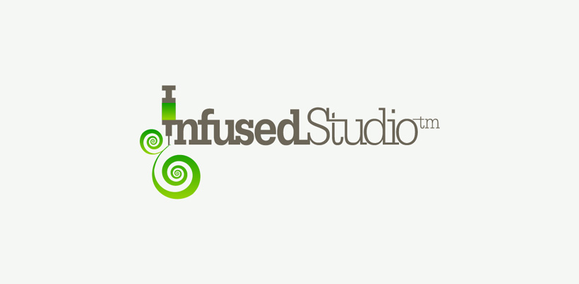 Xu hướng thiết kế logo nào đang thịnh hành năm 2015? 1 Infused Studio by Nikeos Xu huong thiet ke logo moi