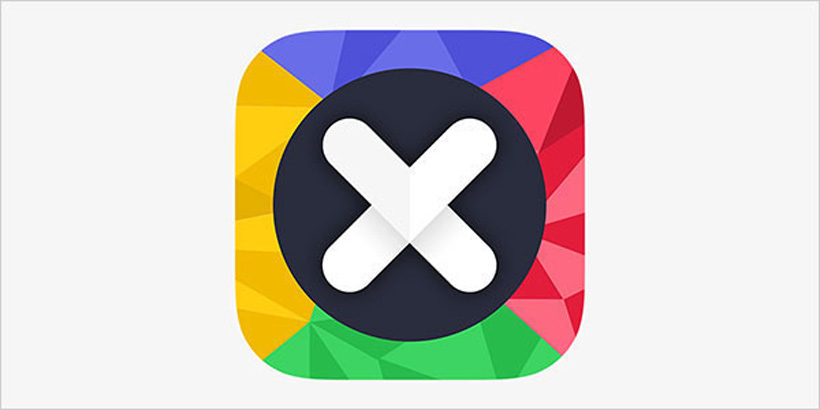 Xu hướng thiết kế logo nào đang thịnh hành năm 2015? X App Logo Design Xu huong thiet ke logo moi
