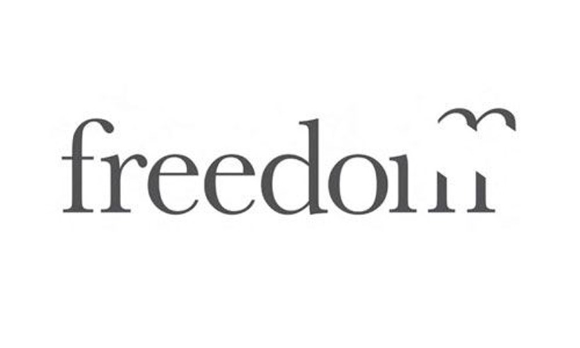 Xu hướng thiết kế logo nào đang thịnh hành năm 2015? freedom logo Xu huong thiet ke logo moi