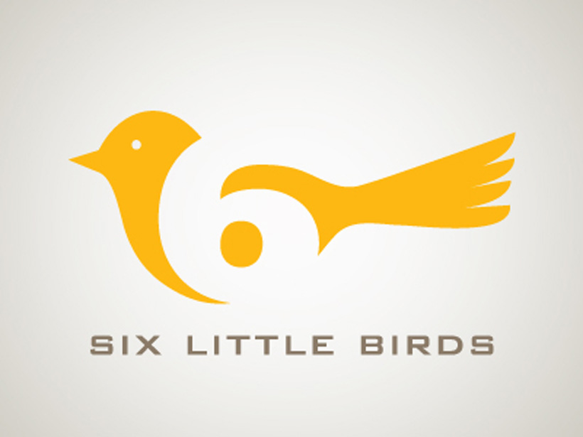 sixlittlebirds by Marcos Reyes Xu huong thiet ke logo moi