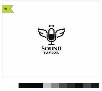 sound saviour thiet ke logo dep