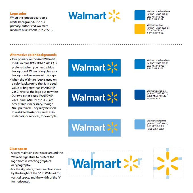 brandguidelines walmart thiet ke bo nhan dien thuong hieu