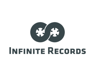 Infinite Records thiet ke logo nghe thuat