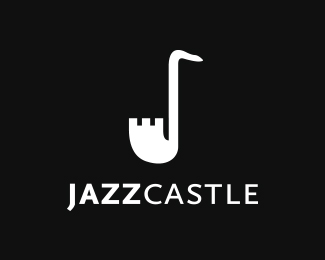 Jazz Castle thiet ke logo nghe thuat