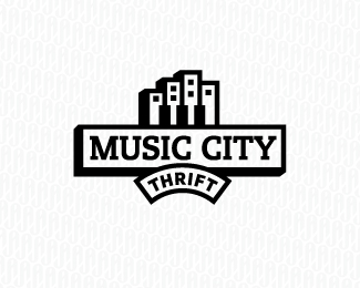 MusicCity thiet ke logo nghe thuat