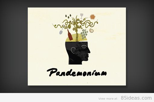 Pandemonium thiet ke logo dep