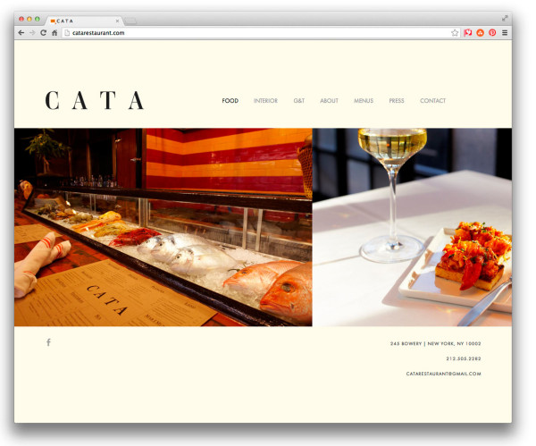 c a t a restaurant 600x499 thiet ke web nha hang