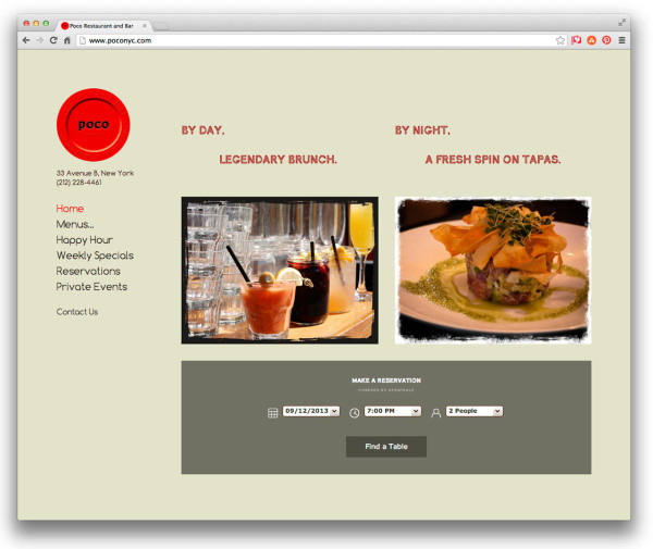 poco restaurant and bar 600x505 thiet ke web nha hang