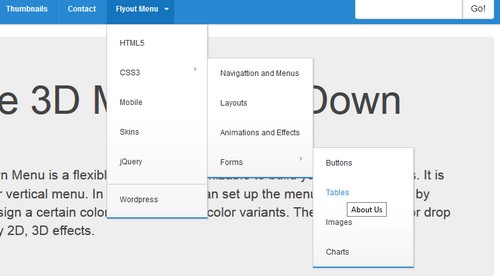 Menu cho thiet ke web responsive