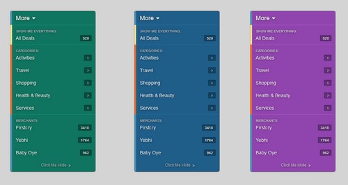 Flex Vertical Menu trong thiet ke web chuyen nghiep