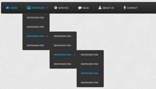 GEX Responsive Menu cho thiet ke web responsive