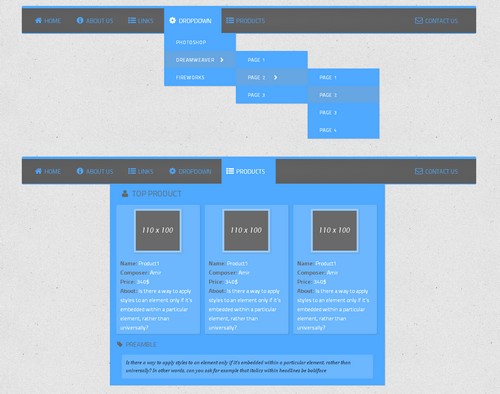 Pofi jQuery Responsive Animated Menu cho thiet ke web responsive