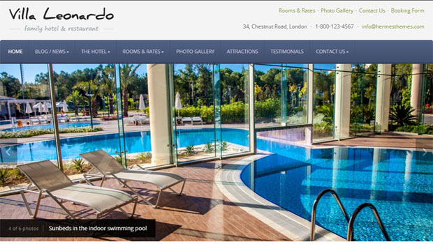 leonardo tourism wordpress responsive theme thiet ke web du lich