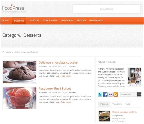 foodpress thumb thiet ke web nha hang