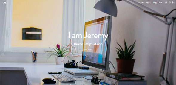 Jeremy-Sallee thiet ke website portfolio chuyen nghiep