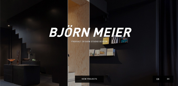 Bjrn-Meier thiet ke website portfolio chuyen nghiep