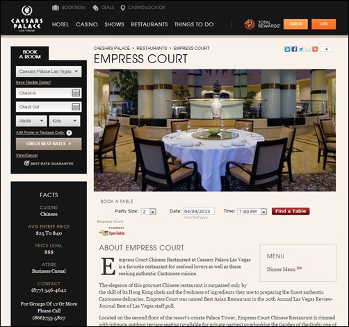 empress court best restaurant website thumb thiet ke web nha hang