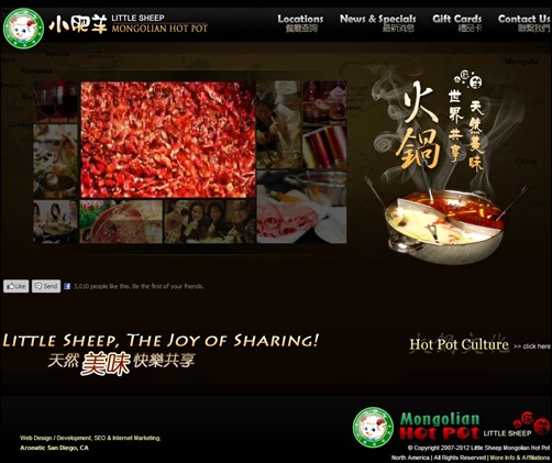 little sheep asian restaurant website designs thumb thiet ke web nha hang