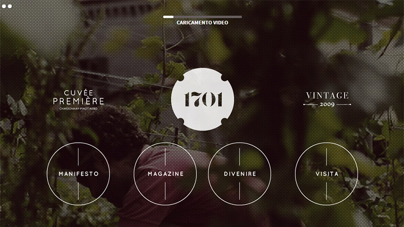 Vẻ đẹp tinh tế của 20 website sử dụng navigation hình tròn 1701 Franciacort navigation trong thiet ke website depa