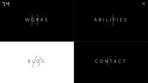 Sức quyến rũ từ 20 thiết kế website đen trắng hiện đại Thiet ke website den trang