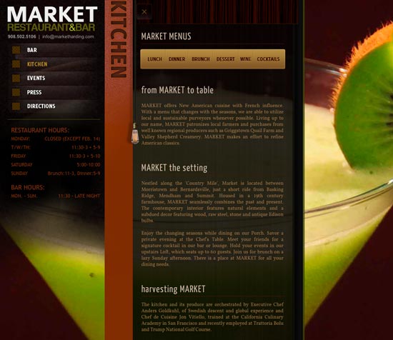 market thiet ke web nha hang