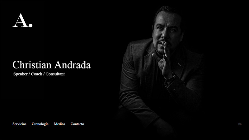Christian Andrad thiet ke website thong minha
