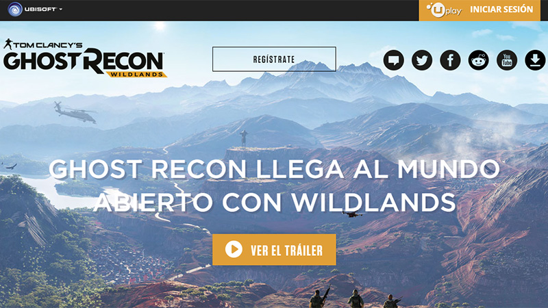 Ghost Recon thiet ke website dep