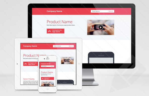 responsive product page template thiet ke web ban hang