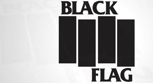 20 tuyệt đỉnh logo của các hard rock band đình đám thế giới Black Flag thiet ke logo dep