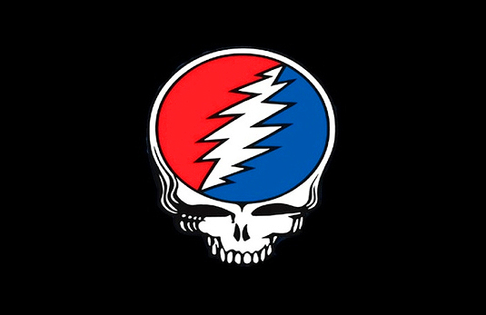 Grateful Dead thiet ke logo dep