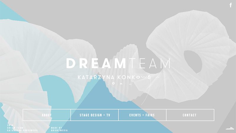 Dream Team xu huong thiet ke web moi