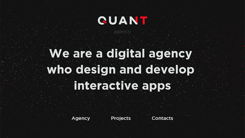 Quant Agency xu huong thiet ke web moi