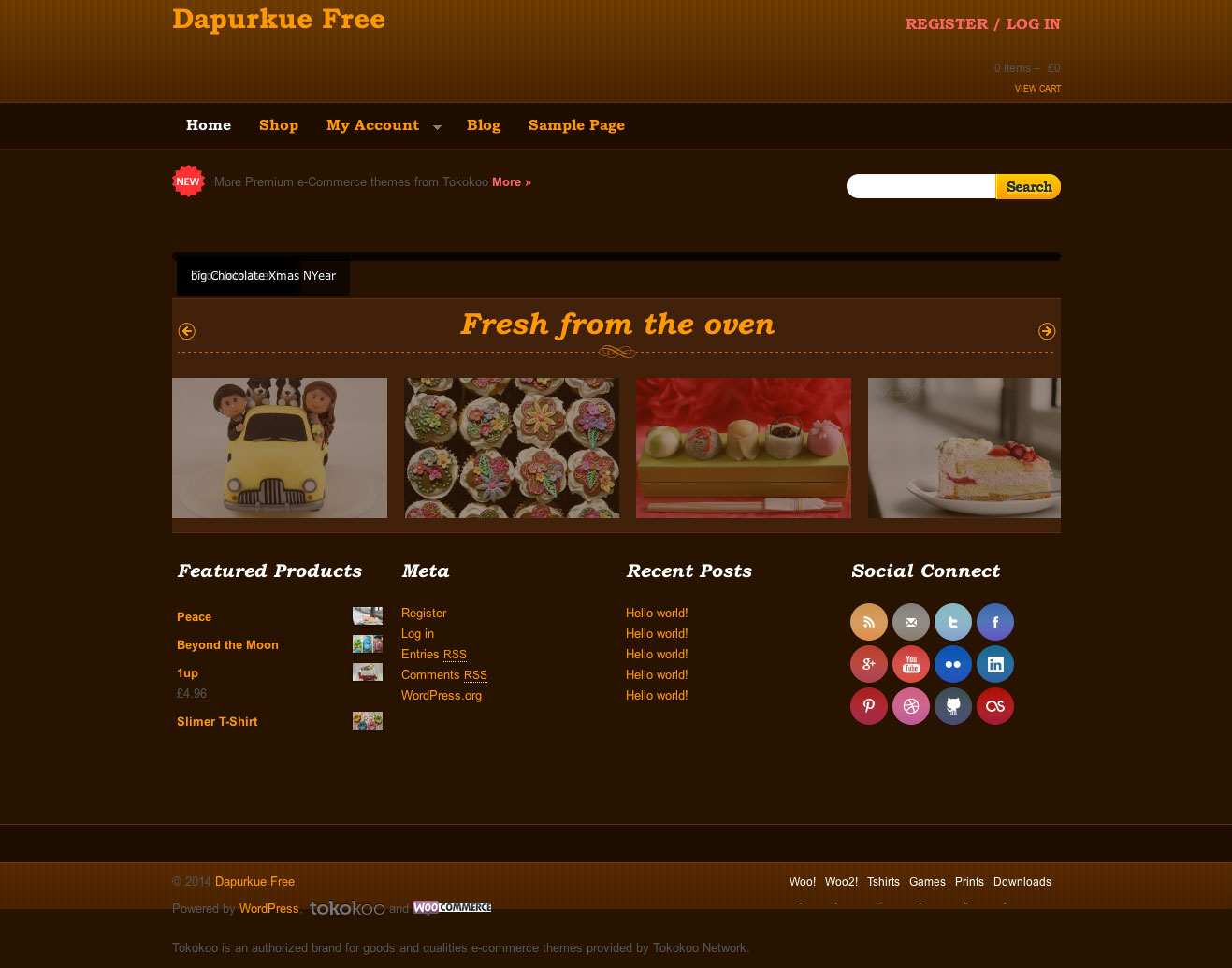 dapurkue lite free wordpress theme thiet ke web