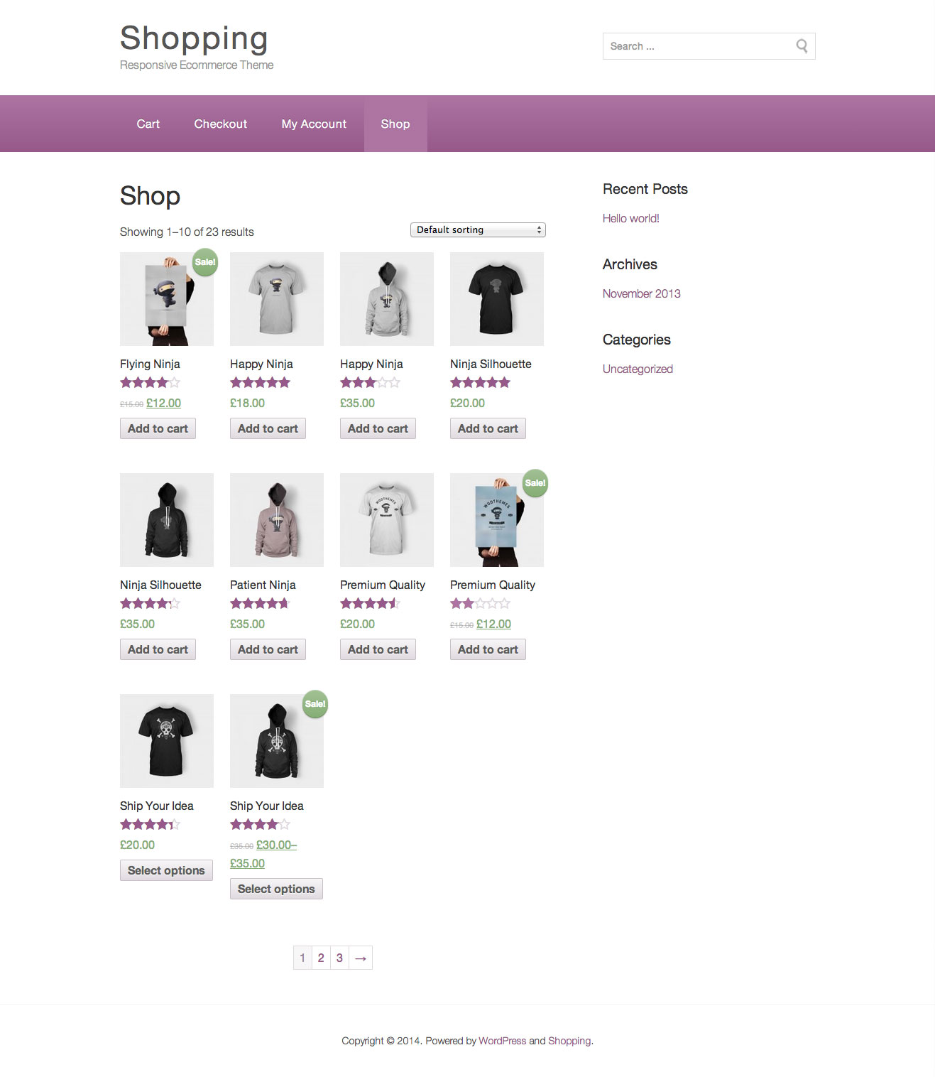 shopping wordpress woocommerce theme1 thiet ke web