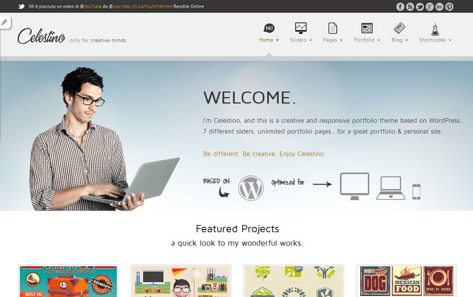 celestino free portfolio wordpress theme thiet ke web