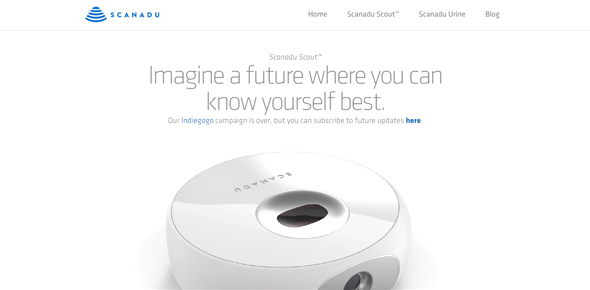 25 website sáng sủa nhờ biết cách dùng khoảng trắng (white space) Scanadu thiet ke website dep